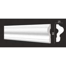 DECOR-DIZAYN  DD302 МОЛДИНГ дюрополимер 60х25х2000мм